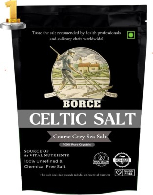 Shila Pak Borce Celtic Salt | Mineral-Rich Coarse Grey Sea Salt for Cooking from Deep Sea Celtic Salt(500 g, Pack of 2)