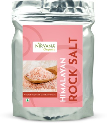 Nirvana Organic Himalayan Rock Salt Himalayan Rock Salt(500 g)