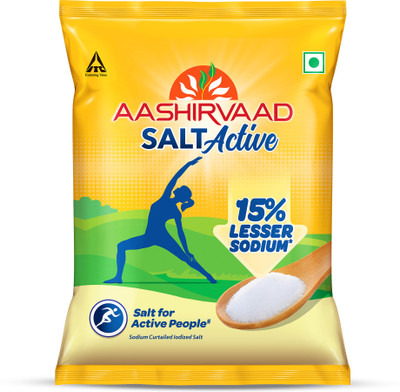 AASHIRVAAD Salt Proactive Iodized Salt(1 kg)