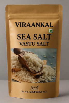 VIRAANKAL Sea Salt | Vastu Salt | Khada Salt | Aakha Namak | Negative energy Remover Sea Salt(200 g)