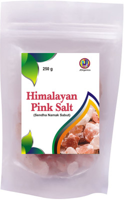 JOrganics Himalaya Pink Rock Salt for Everyday Cooking Himalayan Pink Salt(250 g)