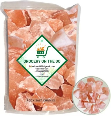 GROCERYONTHEGO PINK ROCK SALT CHUNKS 500GM Rock Salt(500 g)