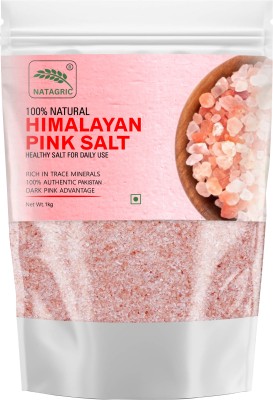 natagric Authentic Pakistani Himalayan Pink Salt for Healthy Cooking Himalayan Pink Salt Himalayan Pink Salt(1000 g)