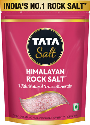 Tata Salt Himalayan Rock Pink Salt, With Natural Trace Minerals, Low Sodium, Premium Himalayan Pink Salt(1 kg)