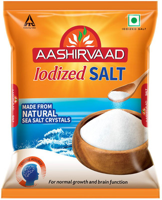 AASHIRVAAD with 4-Step advantage Iodized Salt(1 kg)