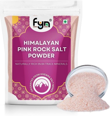 FYN Himalayan Pink Rock Salt Powder (1kg) With Trace Minerals for Healthy Cooking Himalayan Pink Salt(1 kg)