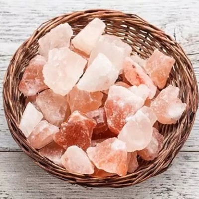 Bharvi Himalayan Pink Rock Salt Chunks| Sendha Namak Whole Himalayan Rock Salt(400 g)