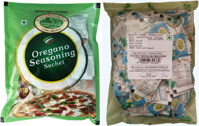 Naturesmith Oregano Seasoning & Iodized Salt Iodized Salt(362.5 g, Pack of 2)