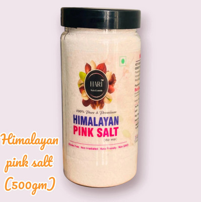 HARI PHARMA Himalayan Rock Pink Salt, Premium Sendha Namak, With Natural Trace Minerals Himalayan Rock Salt(500 g)