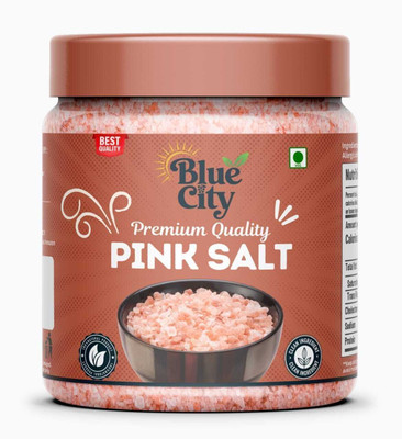 Blue City Pure Himalayan Pink Salt Non Iodised Rock Salt For weight management & Healthy Himalayan Pink Salt(1 kg)