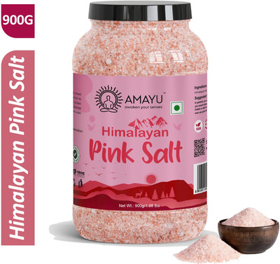 AMAYU Himalayan Pink Rock Salt | Mineral Rich | Namak Powder Himalayan Pink Salt(900 g)