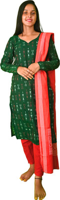 blimzone Printed Kurta, Legging & Dupatta Set