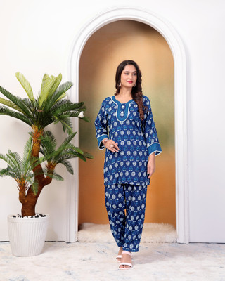 ShopGlobal Women Kurta Churidar Set