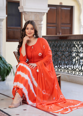 Sitaram Designer Self Design Kurta, Palazzo & Dupatta Set
