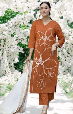 khodal creation Printed Kurta, Salwar & Dupatta Set