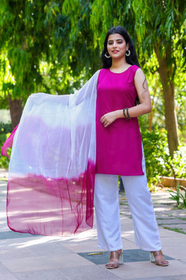 AAKASH Women Kurti Palazzo Set