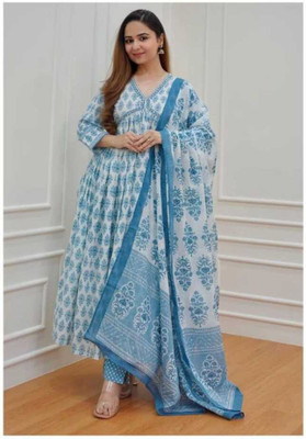 ELICE AMOR Women Kurta Pant Dupatta Set