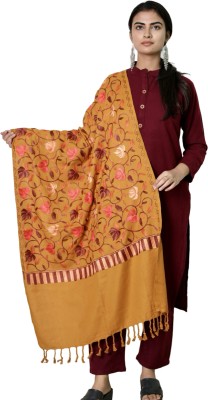 myplusfashion Embroidered Kurta, Palazzo & Dupatta Set