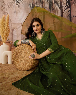 Tasrika Embroidered Kurta, Trouser/Pant & Dupatta Set