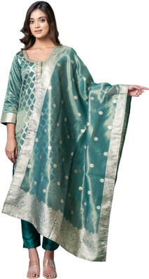 ruh Printed Kurta, Trouser/Pant & Dupatta Set