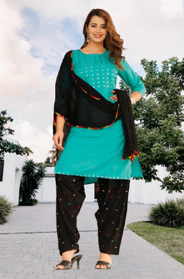 vasuprada Embroidered Kurta, Patiala & Dupatta Set