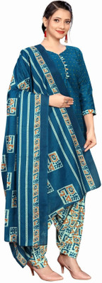 Rajnandini Printed Kurta, Patiala & Dupatta Set