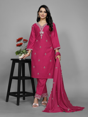 NEEL ETHNICS Printed Kurta, Trouser/Pant & Dupatta Set