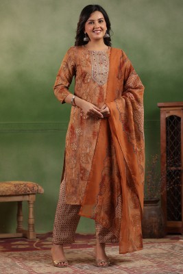 Seemrat Printed Kurta, Trouser/Pant & Dupatta Set