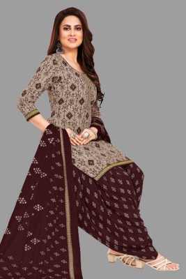 SHREE JEENMATA COLLECTION Printed Kurta, Patiala & Dupatta Set