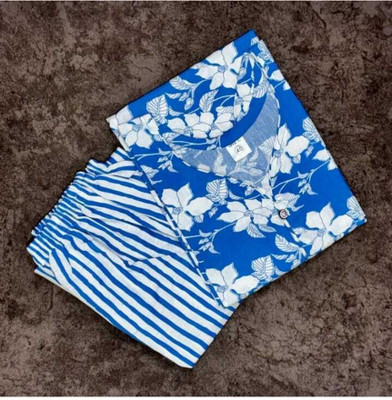 mpposhak Floral Print Kurta, Palazzo & Dupatta Set