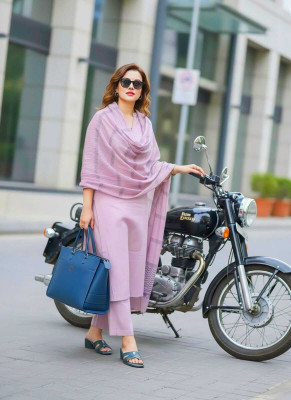 INSPIREFASHION Self Design Kurta, Salwar & Dupatta Set