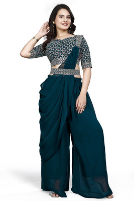 vachchharaj fashion Embroidered Kurta, Palazzo & Dupatta Set