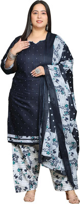 Wonder Weave Printed Kurta, Patiala & Dupatta Set