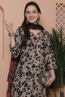 Rajnandini Printed Kurta, Trouser/Pant & Dupatta Set