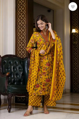 Rekhashion Self Design Kurta, Trouser/Pant & Dupatta Set