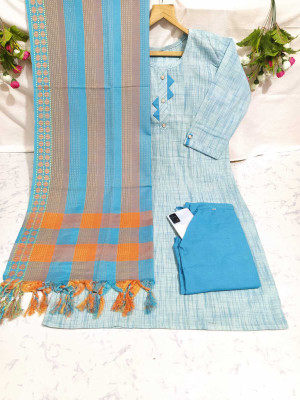 Ary collection Printed Kurta, Trouser/Pant & Dupatta Set