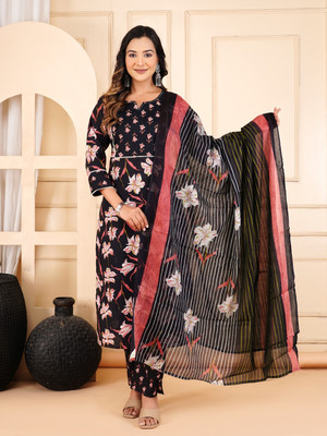 lovista Printed Kurta, Trouser/Pant & Dupatta Set