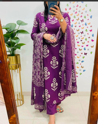 Klozia Fashion Women Kurti Pant Dupatta Set