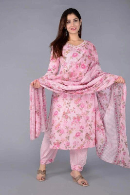 lovista Printed Kurta, Patiala & Dupatta Set
