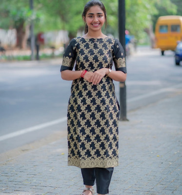 kili fashion Floral Print Kurta, Trouser/Pant & Dupatta Set