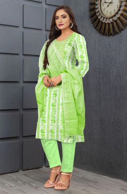 SUFYANTEXTILE Embroidered, Printed Kurta, Trouser/Pant & Dupatta Set