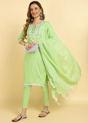 Zaki collection Embroidered Kurta, Trouser/Pant & Dupatta Set