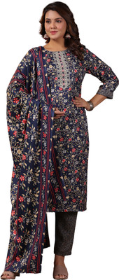 Seemrat Printed Kurta, Trouser/Pant & Dupatta Set