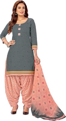 Khodaldham enterprise Printed Kurta, Salwar & Dupatta Set