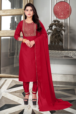 HB Fashion Embellished Kurta, Trouser/Pant & Dupatta Set