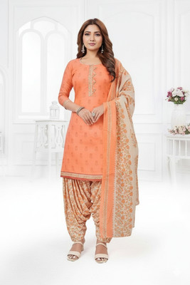 The Weavers Shop by Raavi Printed Kurta, Salwar & Dupatta Set