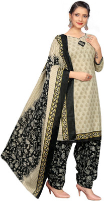 VihaanExim Printed Kurta, Salwar & Dupatta Set