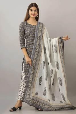 Prathmikta Printed Kurta, Trouser/Pant & Dupatta Set