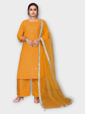 HOC's Women Kurta Pyjama Dupatta Set