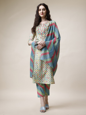 berrylicious Women Kurta Pant Dupatta Set